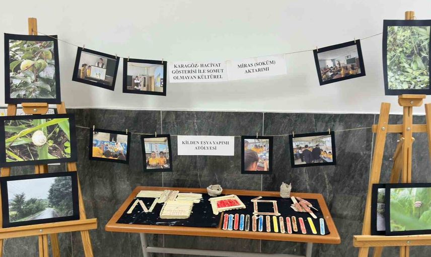 Tekkeköy'de Köyden Bilime sergisi tamamlandı
