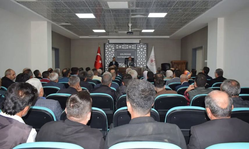 Çelikhan'da kurumlar öğrenci güvenliğini masaya yatırdı