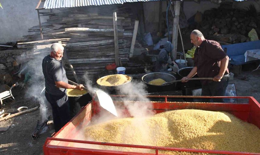 köyde kazanlar kaynıyor: sarı bursa buğdayından bulgura uzanan emek