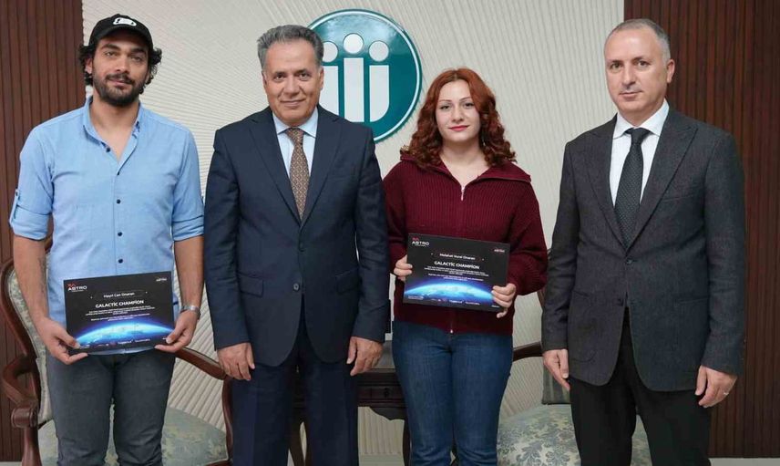 İnönü'nün öğrencileri uzayda yenilikçi kalkanla galaktik şampiyonluğa ulaştı