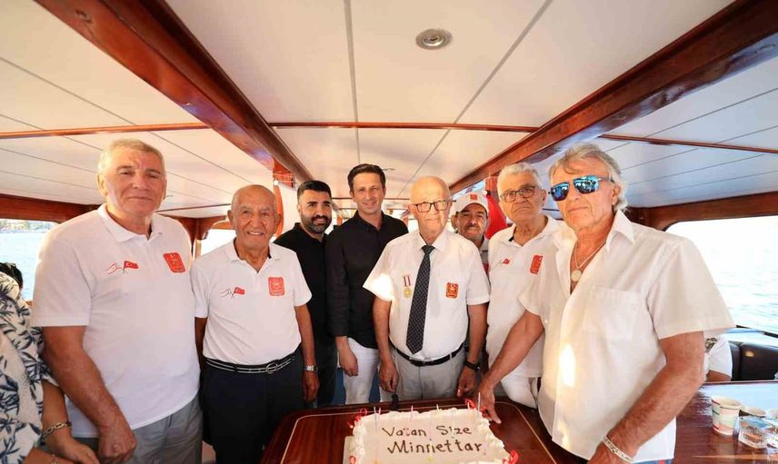 Gaziler Marmaris'in mehtap turunda anılarıyla buluştu