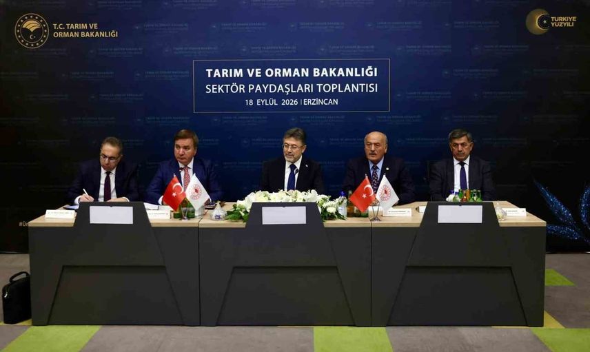 Erzincan'da tarım, orman ve su yatırımları masaya yatırıldı