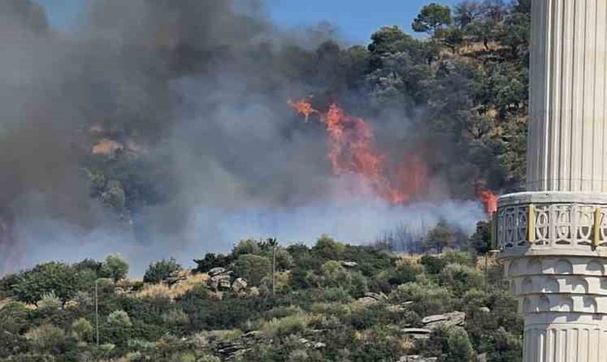 Gebze'de orman yangını Mollafenari'den Ballıkayalar'a ilerliyor