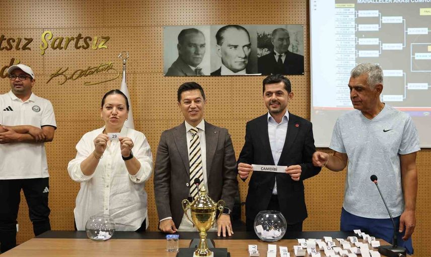 Marmaris'te 29 Ekim cumhuriyet kupası kura çekimi tamamlandı