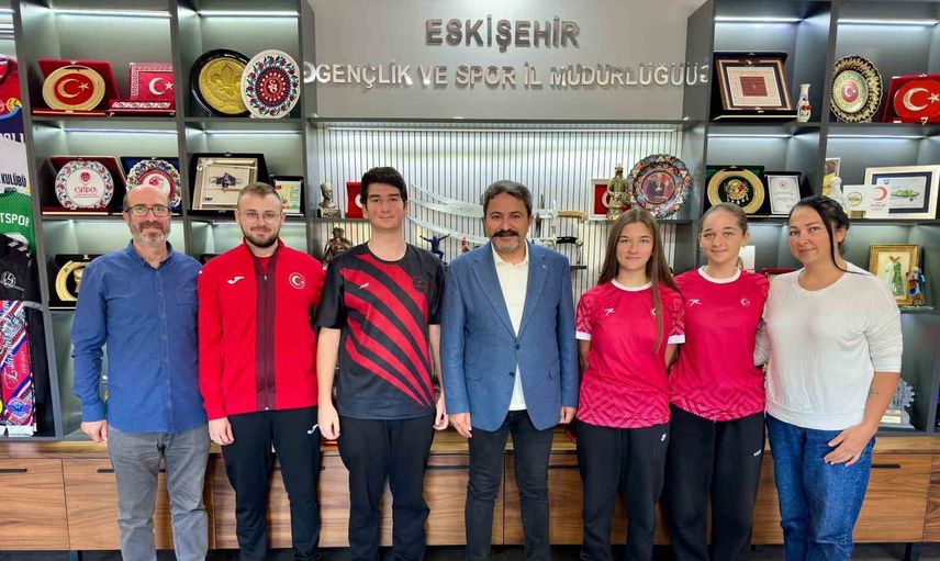 Eskişehirli genç sporcu Beren Su Ulus'tan Avrupa gümüşü