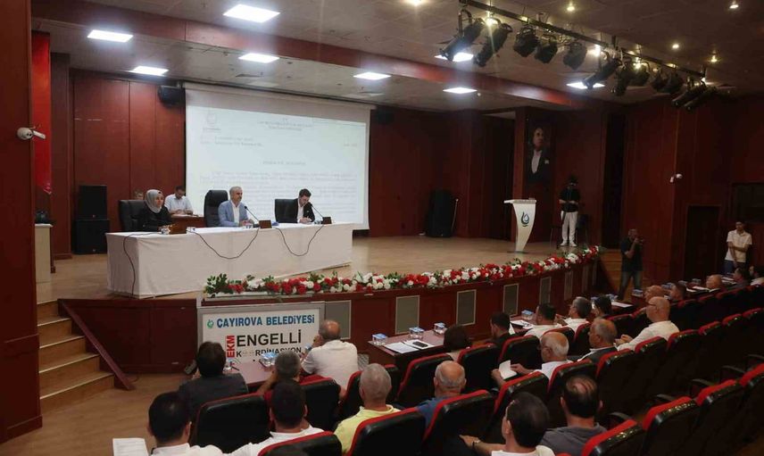 Çayırova meclisi eylül oturumunda 11 maddeyi sonuçlandırdı