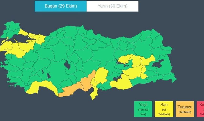 Yağış nedeniyle İzmit'te fener alayı iptal edildi