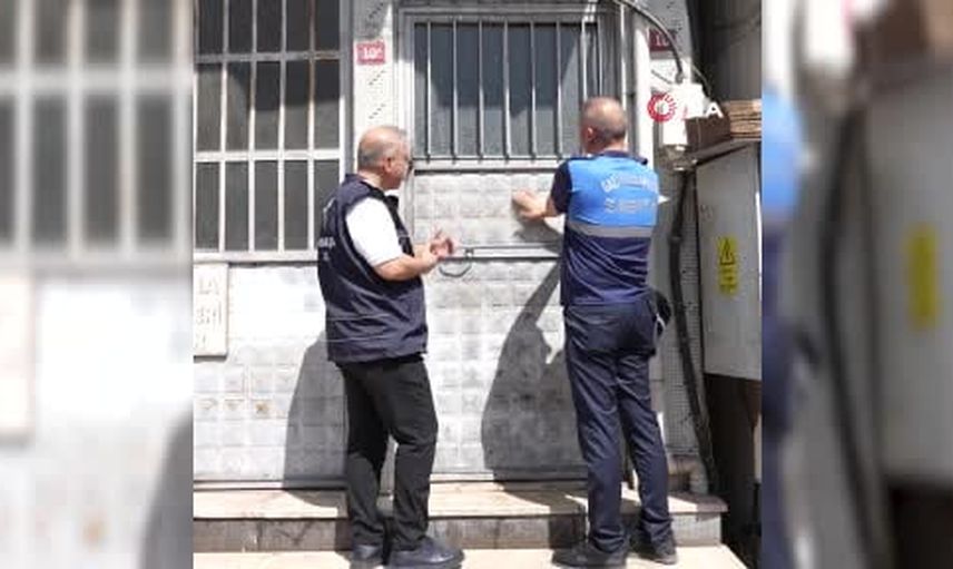 Gaziosmanpaşa'da 10 tonluk gıda riski dronla ortaya çıkarıldı