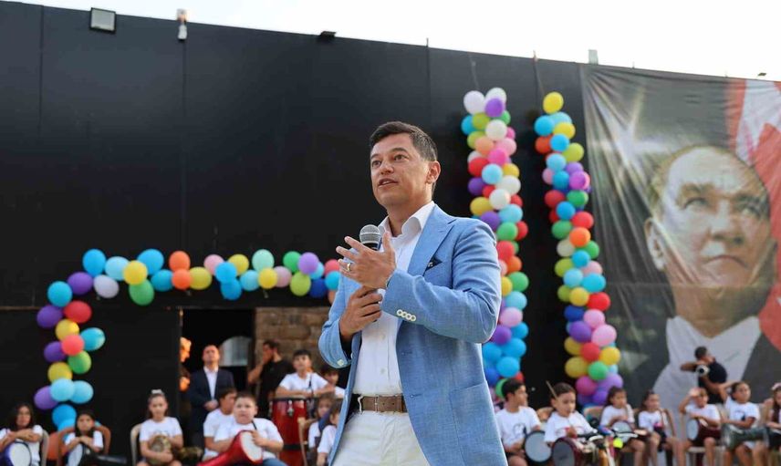 Marmaris'te miniklerin yaz kursları yeteneklere sahne oldu