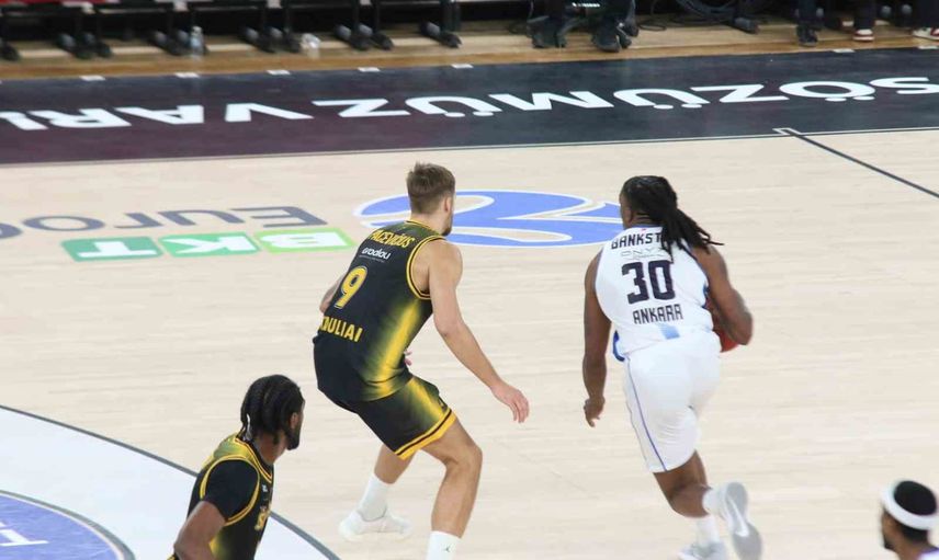 Ankara'da sürpriz sonuç: BC Siauliai, Türk Telekom'u 94-84 yendi
