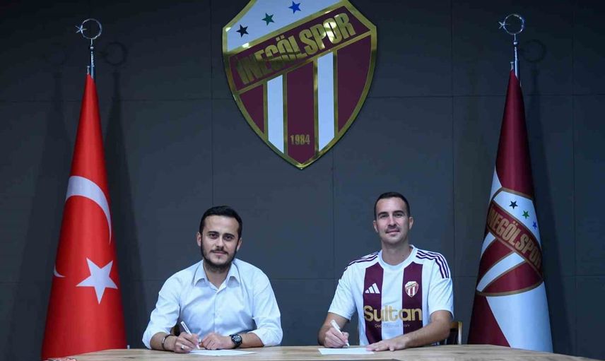 İnegölspor'a tecrübe transferi: Harun Tekin bir yıllık sözleşme imzaladı