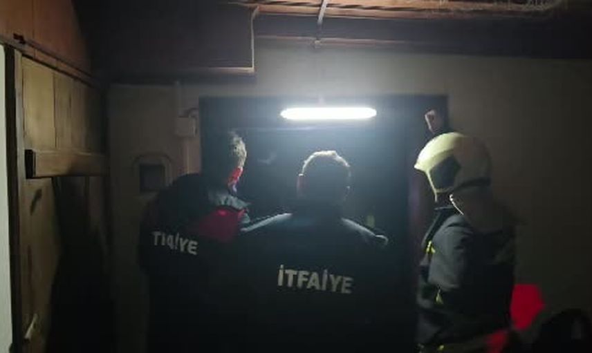 Safranbolu'da iki yüzyıllık konakta çıkan yangın itfaiyenin müdahalesiyle söndürüldü