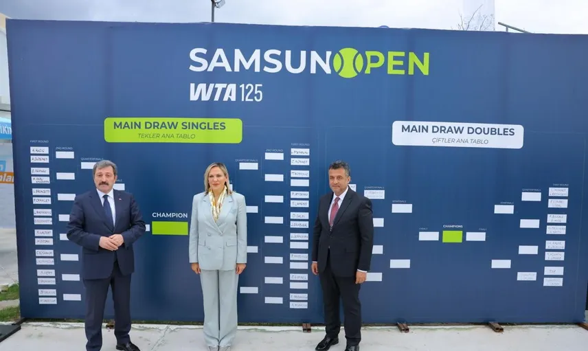 Samsun open WTA 125'te milli zafer ve Mehmetçik Vakfı'na bağış
