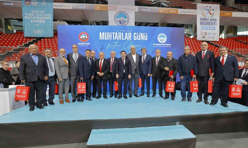 Muhtarlar günü: Büyükkılıç'tan dayanışma çağrısı
