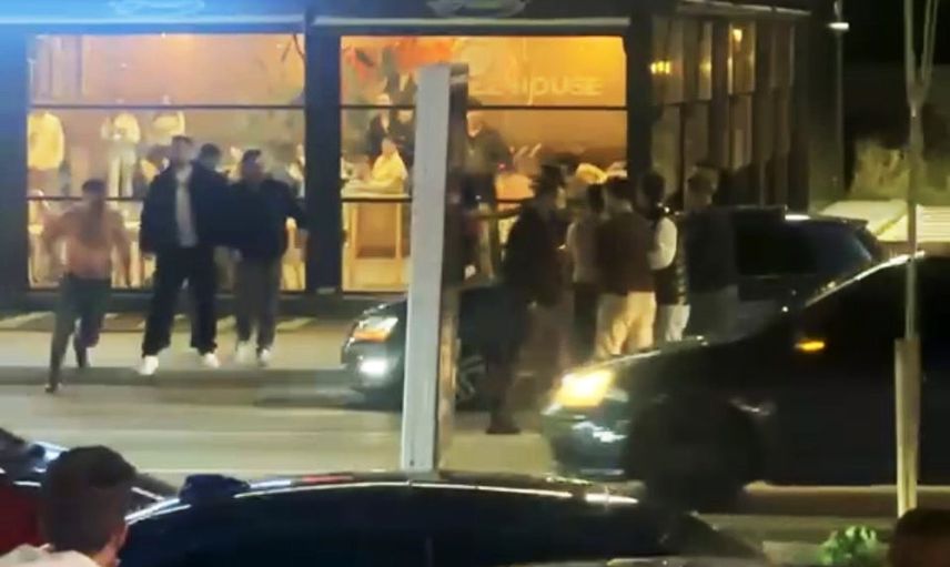 Aksaray’da yol verme anlaşmazlığı Taşpazar’da sokak kavgasına dönüştü