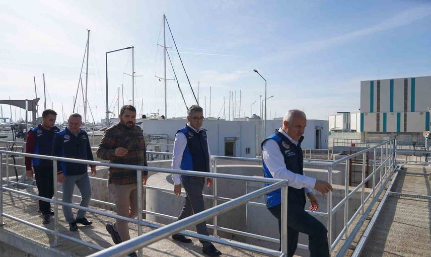 Ören'e modern altyapı: fosseptik kullanımına veda