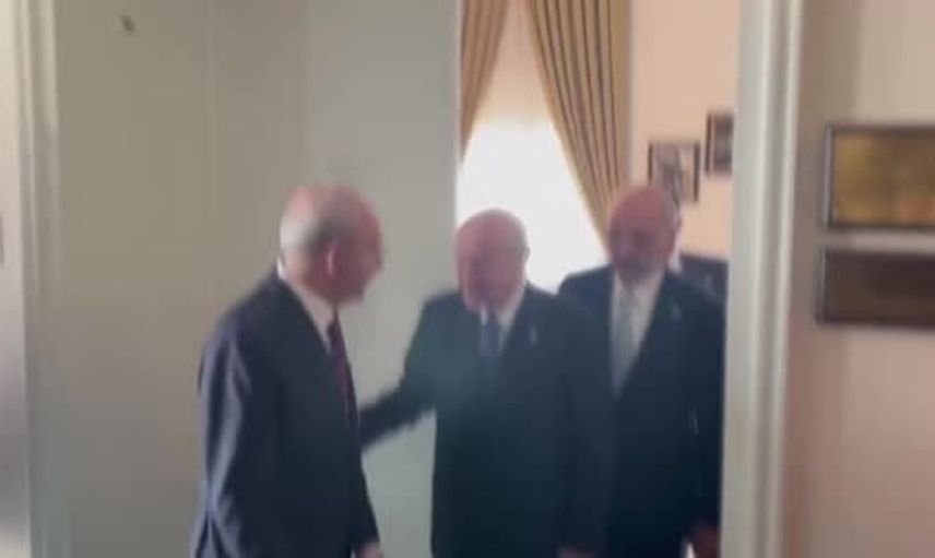 Kılıçdaroğlu ve Bahçeli meclis’te iki eski dost havasında görüştü
