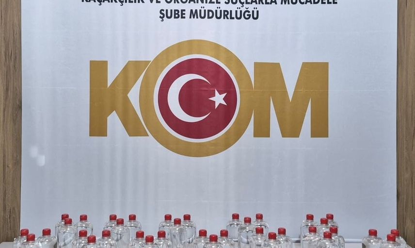 İlkadım'da 51 litre etil alkolle yakalanan şüpheli hakkında işlem