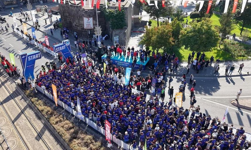 Kayseri’de spora buluşma: 6. uluslararası yarı maratonu coşkusu