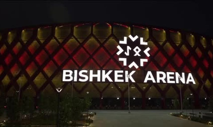 Bişkek'te açılışa ortak selam: Erdoğan'ı Caparov karşıladı