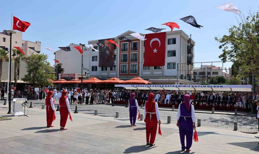 Çanakkale’de birlik ve gurur: 30 ağustos törenleri coşkuyla gerçekleşti
