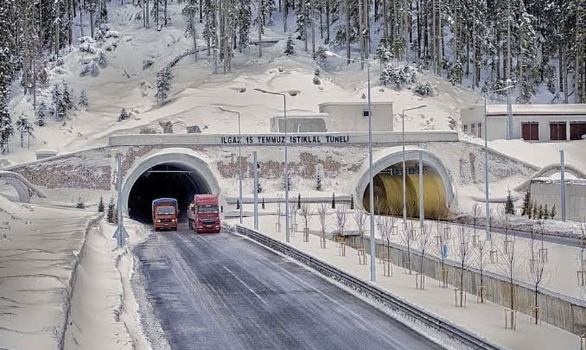 Ilgaz tünelinde tatbikat: Kastamonu-Çankırı yönü 10 Eylül günü kapalı