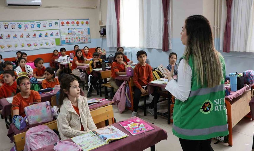 Okullarda çevre bilinci aşılanıyor: Haliliye'de sıfır atık eğitimleri