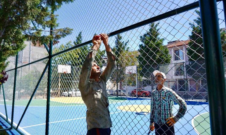 Altıeylül’ün parkları kimlik değiştiriyor: güvenlikten zemine somut yenilikler