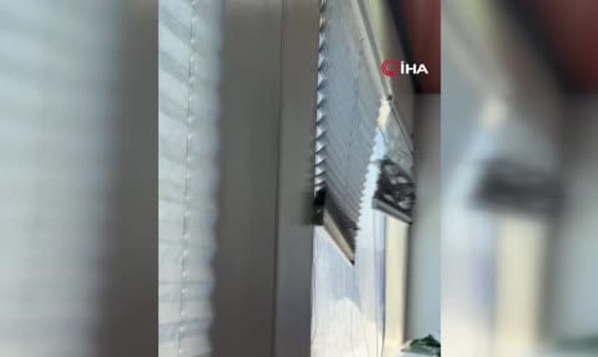 Filo Jet faciasında ortaya çıkan yeni görüntüde sol kızağın kırıldığı anlar