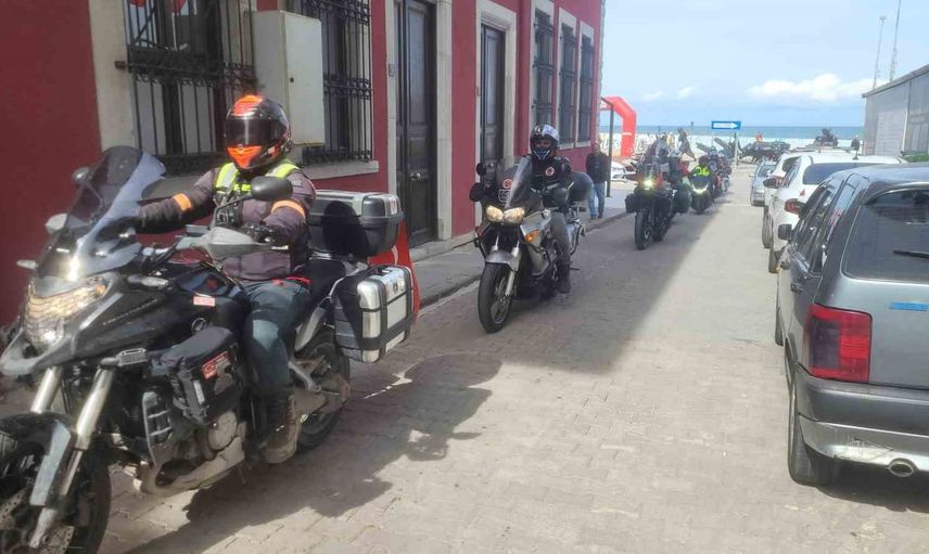 İnebolu'dan Anıtkabir'e vefa hattı: 300'ün üzerinde motosikletli istiklal yolunda