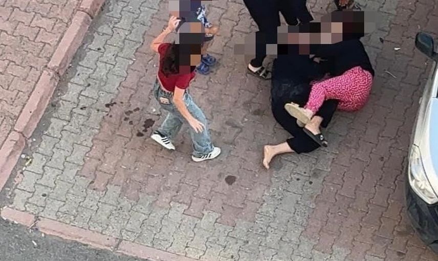 Kamelyada başlayan tartışma elleşmeye varan kavgaya dönüştü