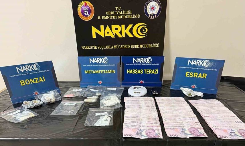 Ordu'da iki ayrı operasyonda üç kişi tutuklandı