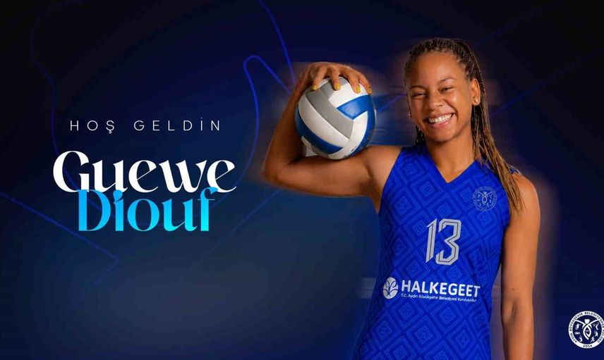 Aydın Büyükşehir Belediyespor kadrosuna fransız smaçör Guewe Diouf'u kattı
