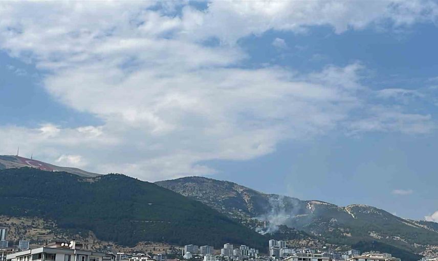 Ahırdağ'ında kara ve hava müdahalesiyle yangın kontrol altına alındı