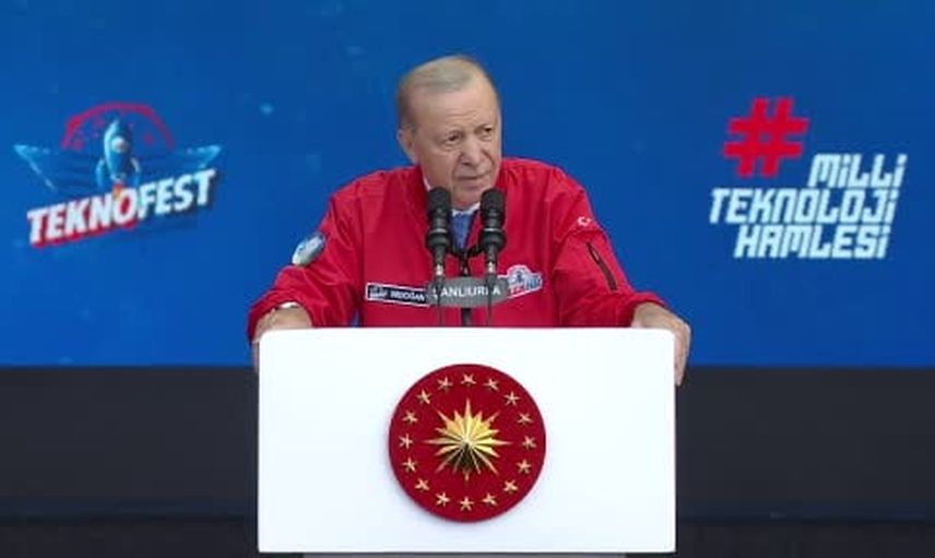 Erdoğan'dan TEKNOFEST ziyaretinde savunma ihracatı vurgusu