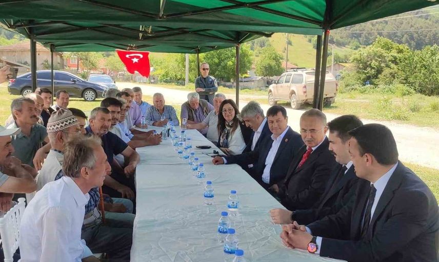Köylere can suyu: Çaygökpınar grup yolunda asfalt çalışması başladı