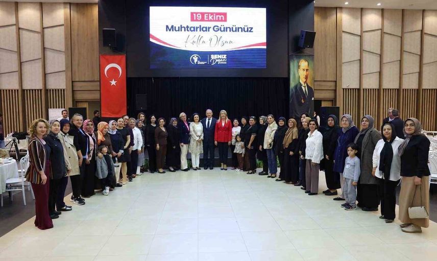 Muhtarlarla buluşma: Merkezefendi'de 19 Ekim kutlaması