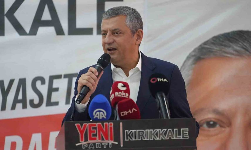 Kırıkkale'de Özgür Özel'den seçim seferberliği: en geç 15 ay