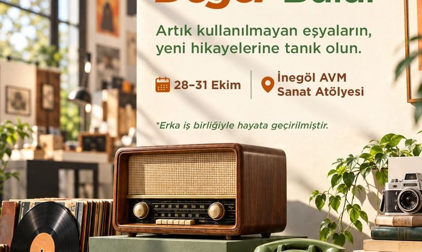 İnegöl AVM'de günlük hayata sıfır atık alışkanlığı yerleştiriliyor