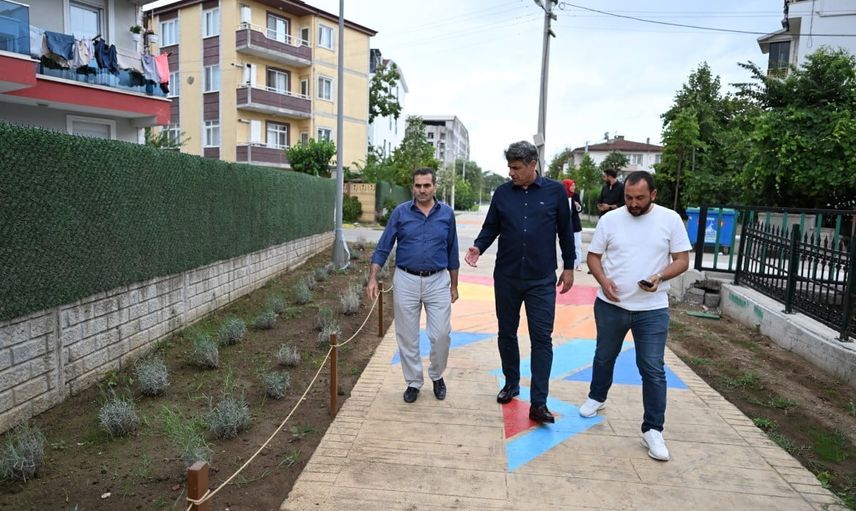 Kartepe’de kanal park kültür koridoruna dönüşüyor