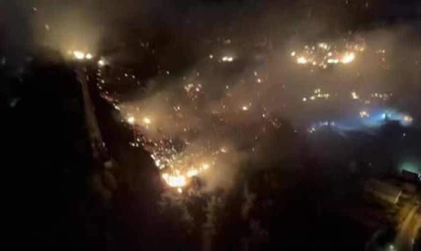 Muğla'da yangınlara karadan ve havadan yoğun müdahale: durum büyük ölçüde kontrol altında