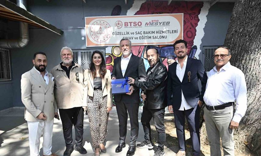 Bursa'ya hizmet sektöründe nitelik atışı: BTSO Osmangazi mesleki eğitim merkezini yeniledi