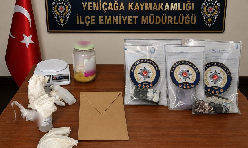 Yeniçağa'da park halindeki araçtan çıkan bonzai iki kişinin tutuklanmasına yol açtı