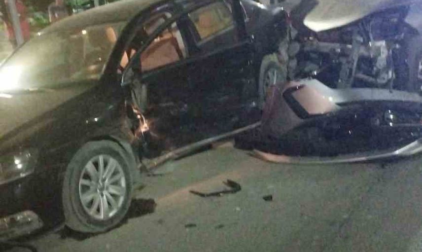 Niğde'de iki otomobilin çarpışması: dört kişi yaralandı