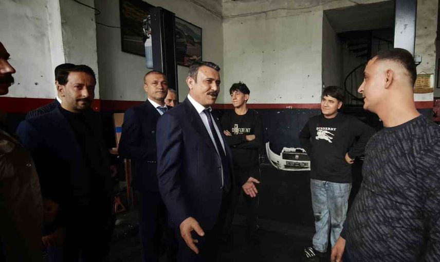 Hasan Özcoşkun 3. sanayi sitesinde esnafla çözüm odaklı sohbet etti