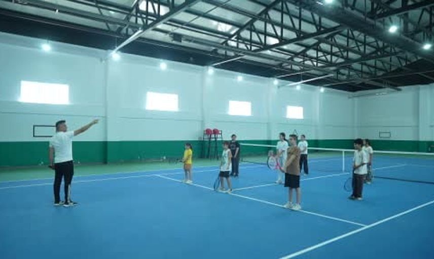 Muş'ta yaz spor okullarında kort tenis kursuna ilgi artıyor
