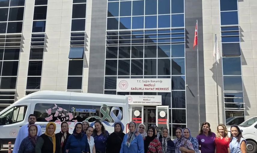 Tarama çağrısıyla sahaya inildi: Nazilli'de kanser taramalarına davet