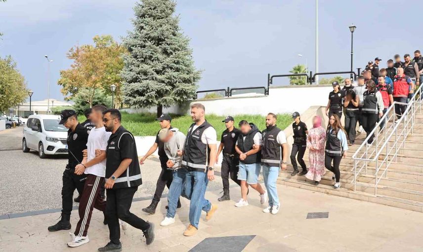 Muğla merkezli operasyonla sokak suçlarına yönelik şebekelere kapsamlı müdahale