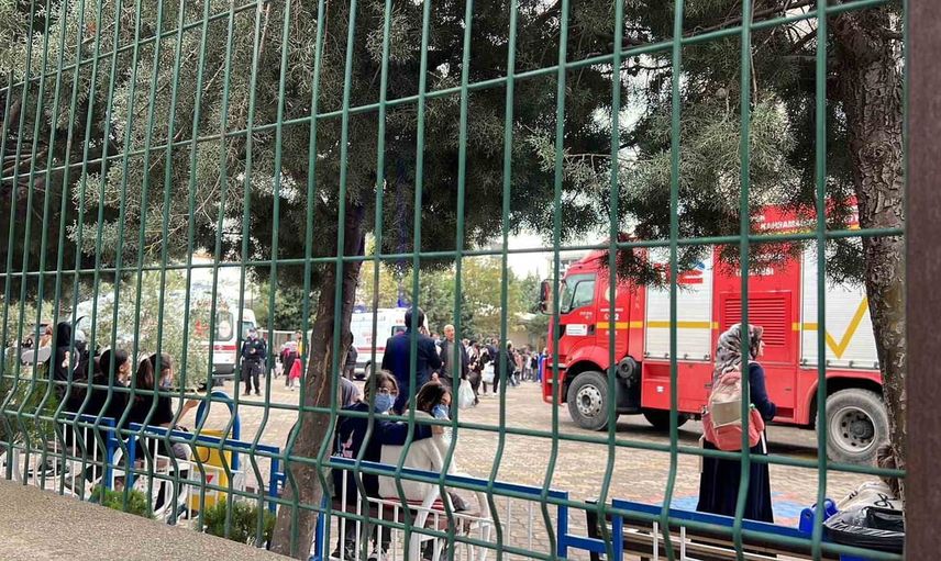 Kahramanmaraş'ta inşaat gazı alarmı: 2 okul tahliye edildi, öğrenciler hastaneye götürüldü