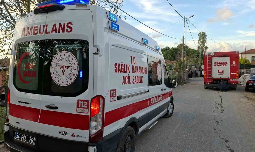Çekmeköy'de şantiye göçüğü: bir işçi hafif yaralı kurtarıldı